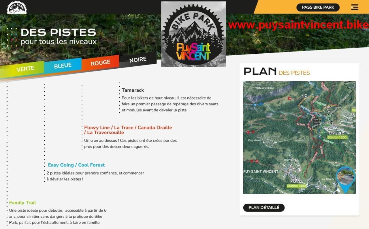 Les Petits Eterlous Appartement T3 36M2 A Puy St Vincent 1800 Alpes Du Sud 6 Personnes Parking Prive Couvert Puy-Saint-Vincent Eksteriør billede